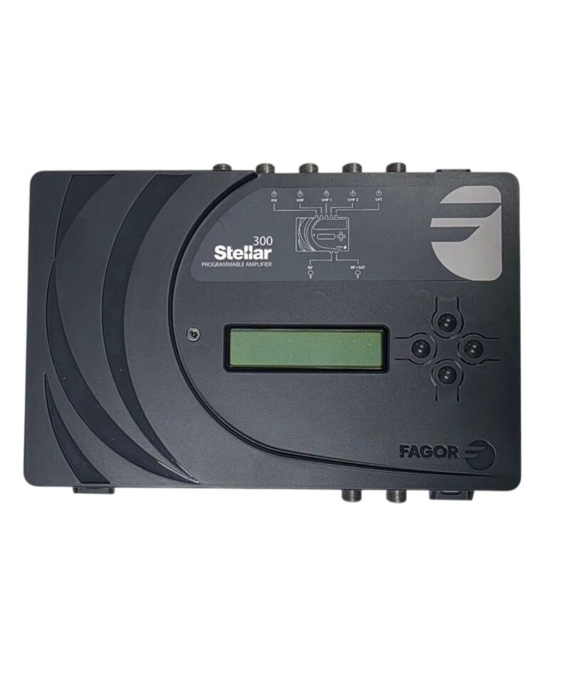 Fagor Stellar 300 Programmable Digital TV Headend Amplifier 5 Inputs