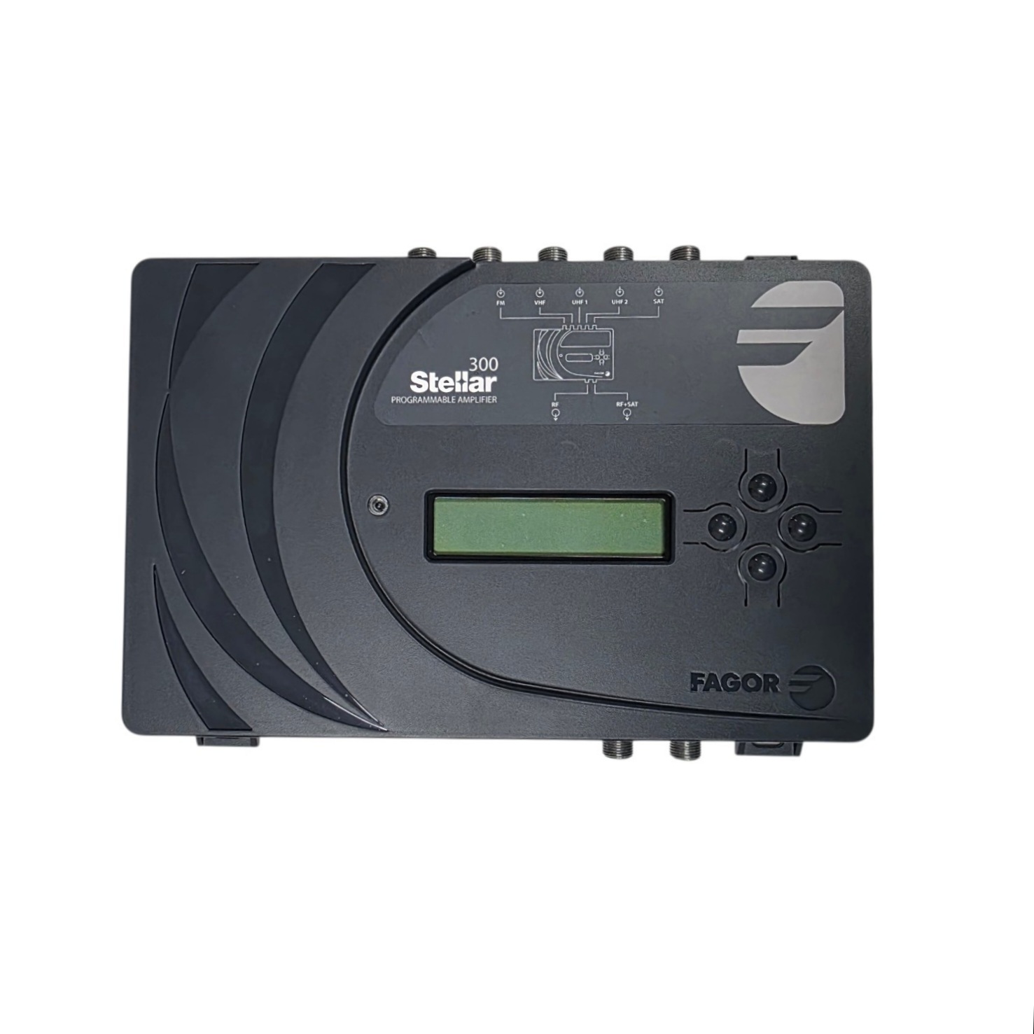 Fagor Stellar 300 Programmable Digital TV Headend Amplifier 5 Inputs
