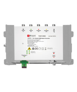 TRIAX 307921 TOQT-CWDM Optical Transmitter, 4x SAT + 1x Terrestrial to a Single OS1 via SC/APC