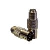Adaptor: F-type Socket (Female) to PAL Socket (Female)