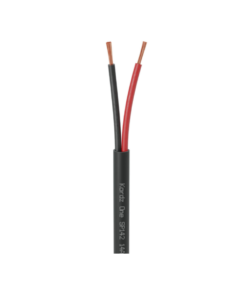 KORDZ ONE K12202 - 12AWG 2 Core Bulk Speaker Cable - LSZH - PVC Free - Black - 152.5m Box