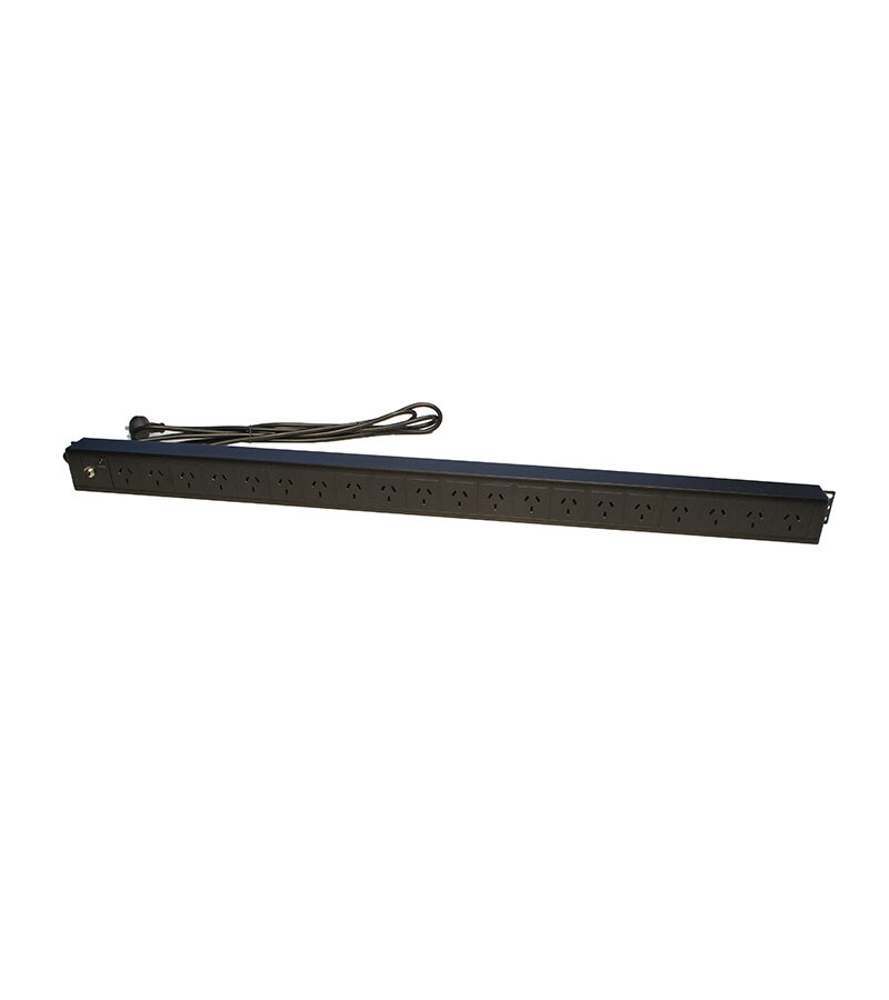 DATA Cabinet Power Rail 20 Way Vertical Mounting