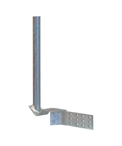 Bracket SAT/Starlink - Under Tile Gutter Level Rafter Fixing Single Leg Gutter Mount