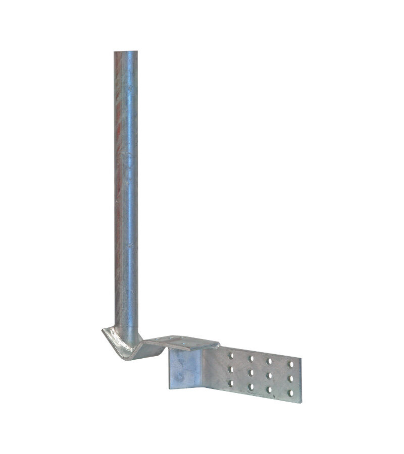 Bracket SAT/Starlink - Under Tile Gutter Level Rafter Fixing Single Leg Gutter Mount