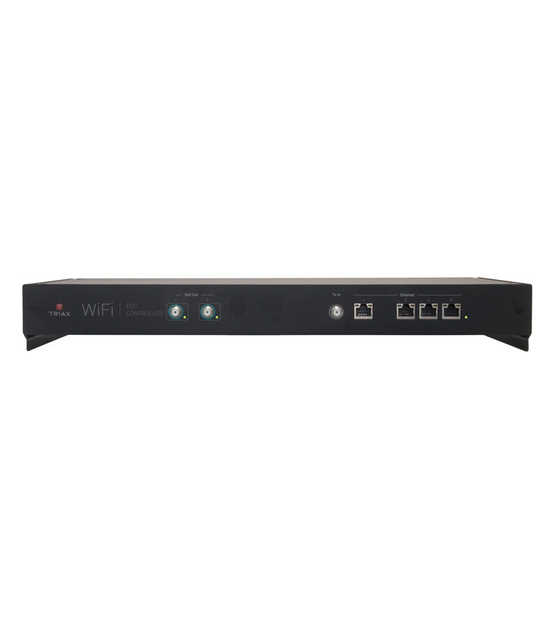 Triax 383104 Ethernet Over Coax (EoC) 32/2 B, Wi-Fi & TV End Point Controller Unit