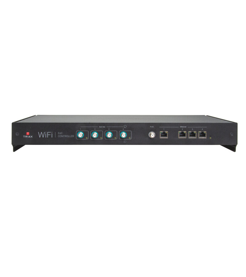 Triax 383105 Ethernet Over Coax (EoC) 64/4 B Wi-Fi & TV End Point Controller Unit