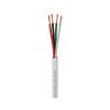 KORDZ ONE - 16AWG 4 Core Bulk Speaker Cable - LSZH - PVC Free - White - 152.5m Box