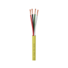 KORDZ ONE - 16AWG 4 Core Bulk Speaker Cable - LSZH - PVC Free - Yellow -152.5m Box