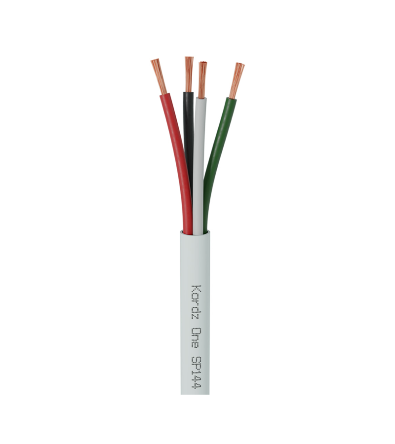 KORDZ K11902 Speaker Cable - White Speaker Cable ONE SP144 - 4 Core