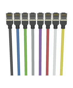 KORDZ PRS Series - CAT6A Slim Profile Network Patch Cables 0.25m-5m