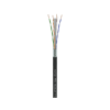 KORDZ PRS SlimCat - CAT6A 28AWG F/UTP Slim Bulk Network Cable - LSZH - PVC Free - Black - 305.0m Box