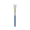 KORDZ PRS SlimCat - CAT6A 28AWG F/UTP Slim Bulk Network Cable - LSZH - PVC Free - Blue - 305.0m Box