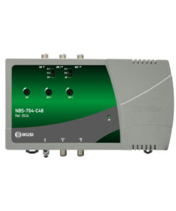 IKUSI by FAGOR 3536 NBS 700 Series: NBS-704-C48 Multi Input BB AMP VHF BIII/DAB - 2xUHF