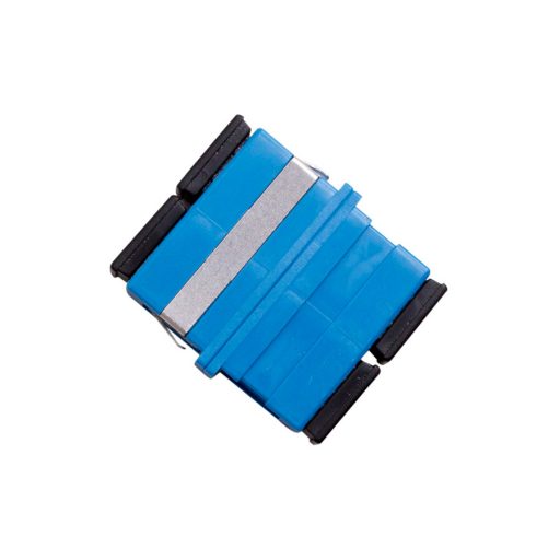 Optical Adaptor - Thru SC Duplex SM (Blue)