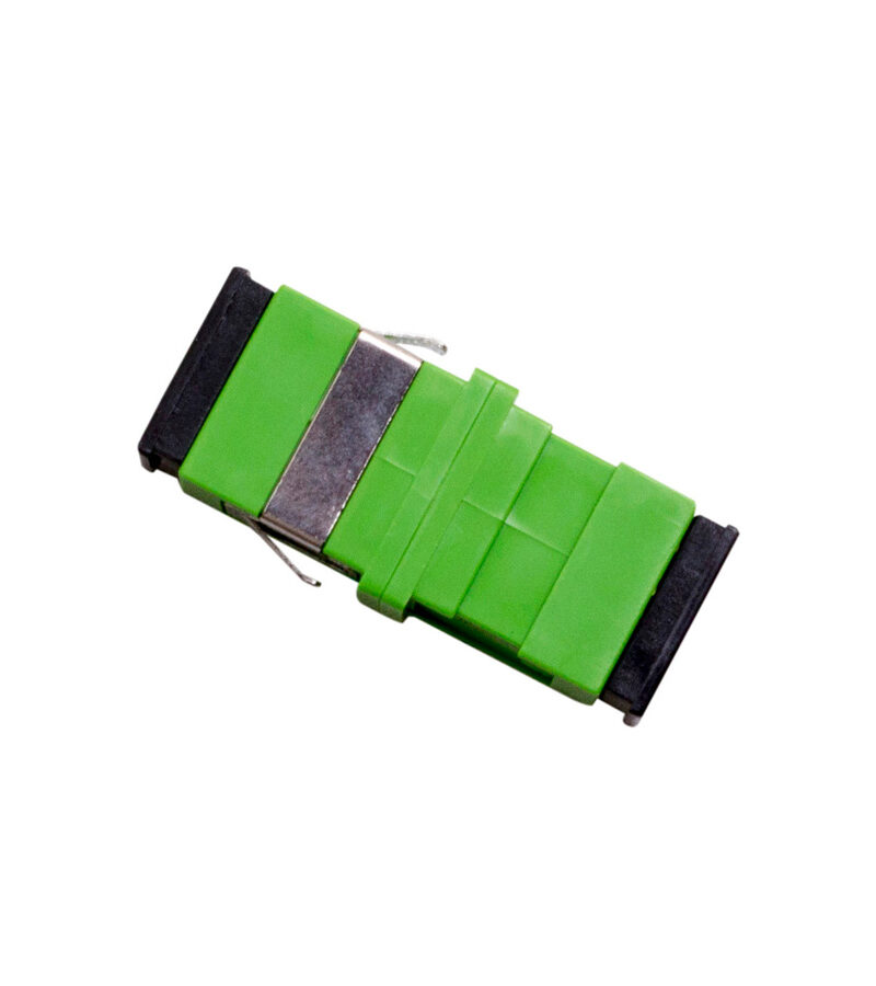Optical Adaptor - Thru SC/APC Simplex SM (Green)