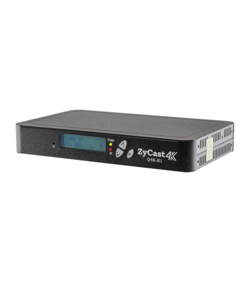 ZyCast SINGLE (1) HDMI Input 4K/UHD Digital Modulator to 1x Mpeg4 DVB-T Carrier, 4K HDMI Loop Through, Up to 1080P Modulation + IR Return Path. Inc. 12VDC SMPS