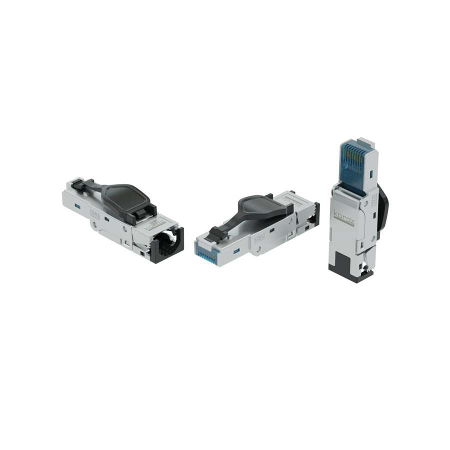 KORDZ PRS Series RJ45 Toolless Standard CAT6A Cable Field Termination Connector - Image 2