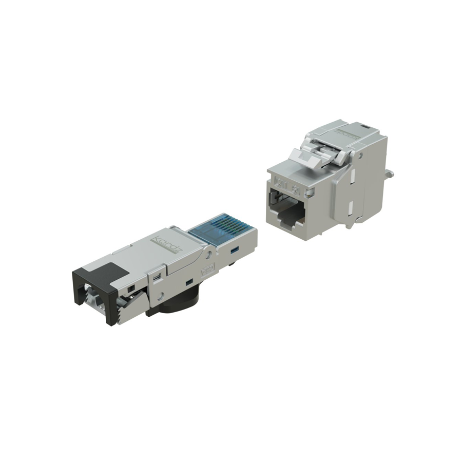 KORDZ PRS Series RJ45 Toolless Standard CAT6A Cable Field Termination Connector - Image 3