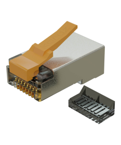 KORDZ PRS Series SlimCat™ RJ45 CAT6A Field Termination Crimp Connector