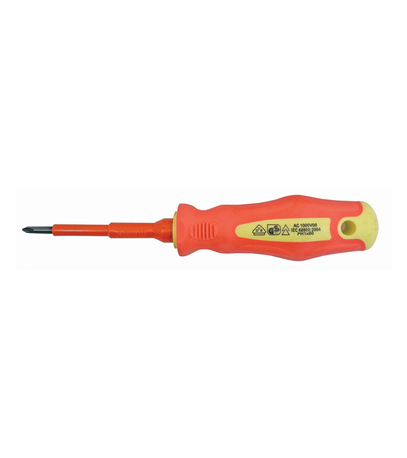 Screwdriver 1000V 80mm #1 Phillips