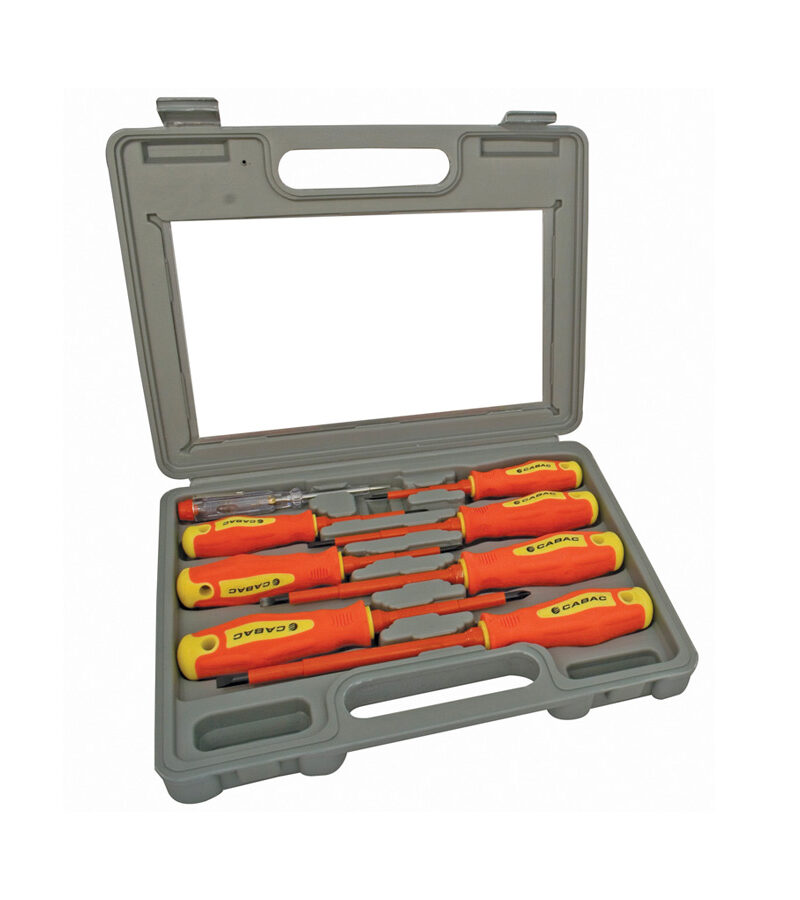 Screwdriver Kit 1000V 8 Piece Set
