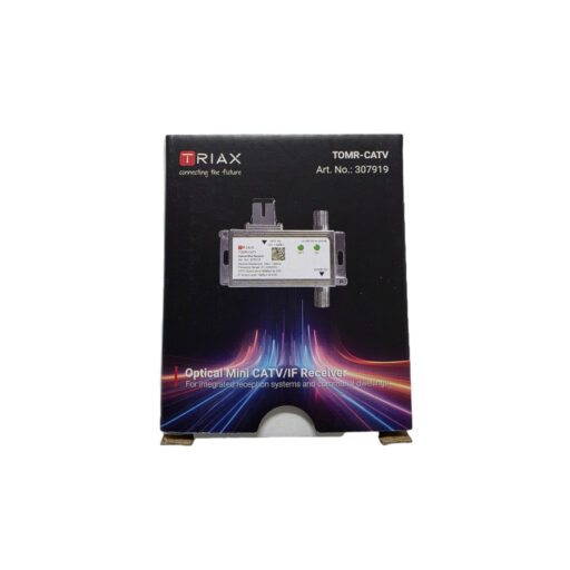 TRIAX 307919 TOMR-CATV Optical MINI Receiver, SC/APC, Output CATV47-862 + SAT 950-2400 - Image 2