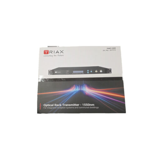 TRIAX 307916 TORT-1550 Optical Rack Transmitter, 1550nm, +5dBm, 19”1RU, Dual PSU, SC/APC - Image 2