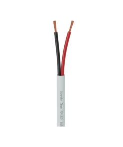 KORDZ ONE K12202 - 12AWG 2 Core Bulk Speaker Cable - LSZH - PVC Free - White - 152.5m Box
