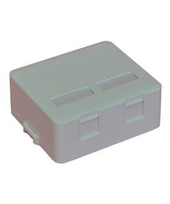 Dual Keystone Surface Mount Enclosure with Shutter