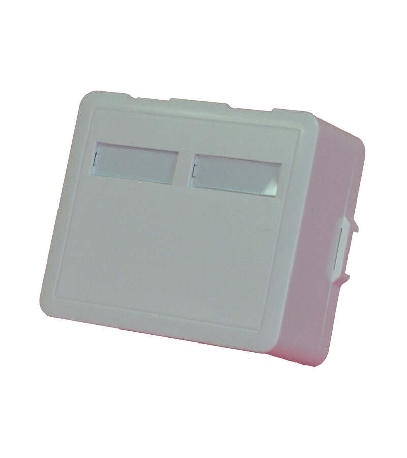 Dual Keystone Surface Mount Enclosure with Shutter