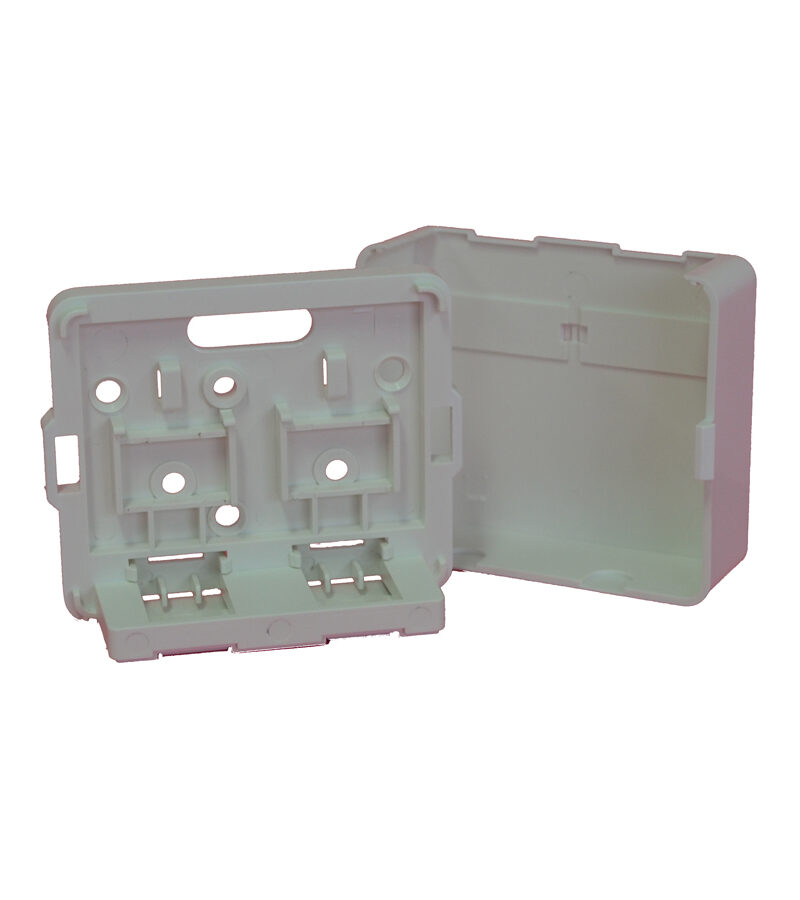 Dual Keystone Surface Mount Enclosure with Shutter