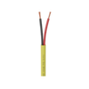 12AWG 2 Core Bulk Speaker Cable - LSZH - PVC Free - Yellow - 152.5m Box