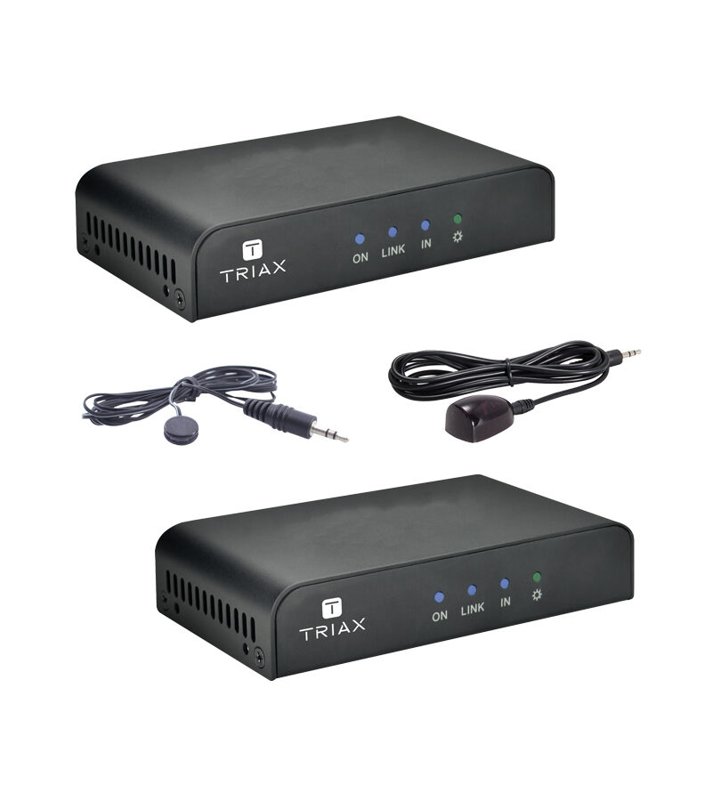 TRIAX HRx/HTx 4K Kit - Point to Point HDMI over CATx / PoC / IR / RS232