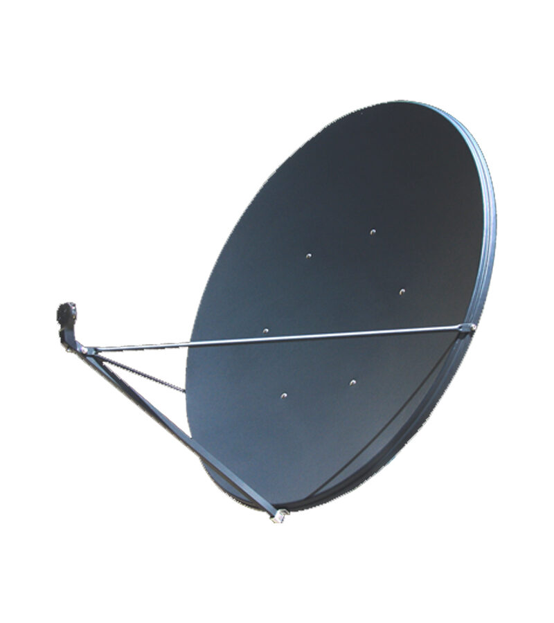 Jonsa 120cm Single Carton Offset (Charcoal) Commercial Satellite Dish FOXTEL App F10107