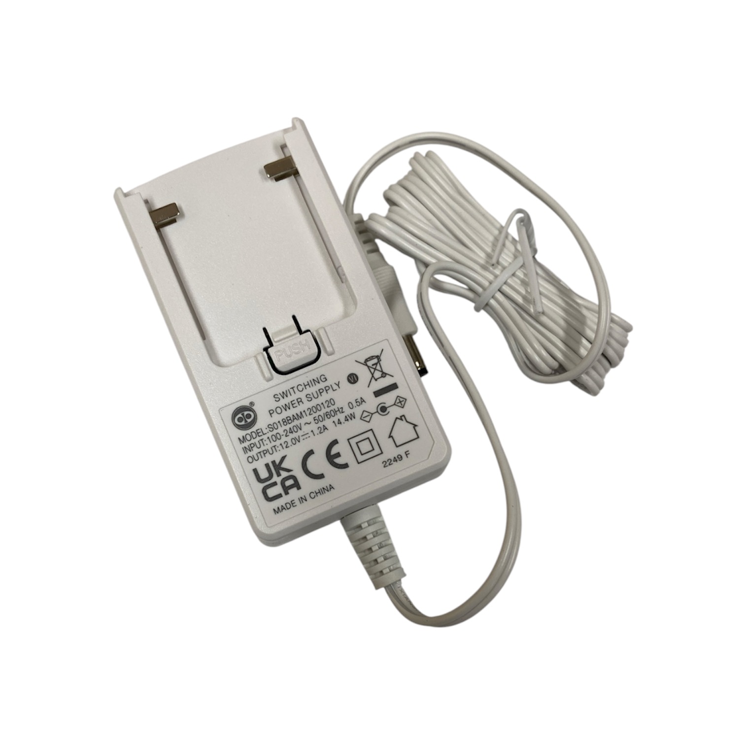 Triax Ethernet Over Coax Wi-Fi End Point 12VDC 1200mA Power Supply