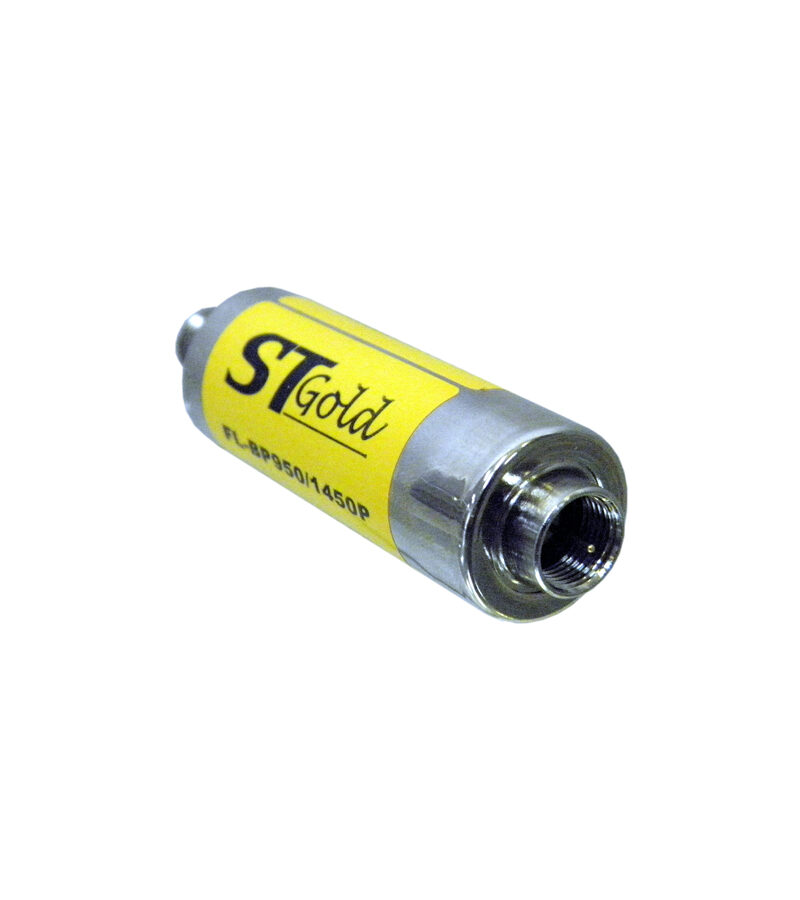 STGold Band Pass Inline (F-Type M-F) Filter - Satellite IF Passing Only  950~1450MHz