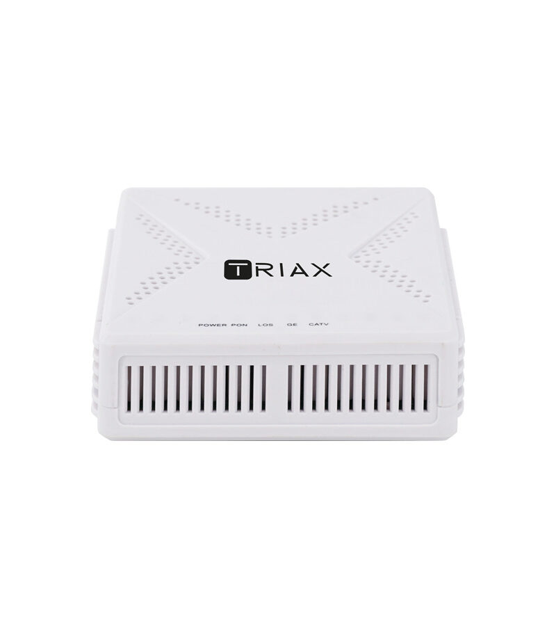 TRIAX 308701 TONU-1010, Optical Network Unit, XPON SC/APC, 1GE RJ45 Out + CATV, RF Out 47-1000 CATV