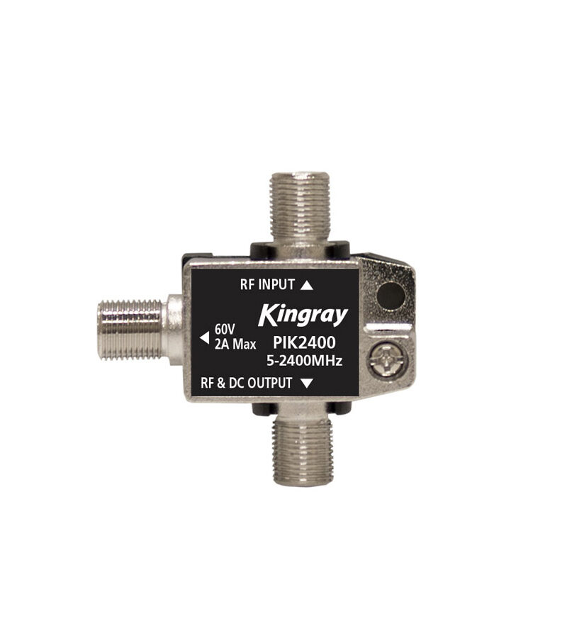 Kingray PIK2400 F-type Power Injector Only, 60V 2A Max