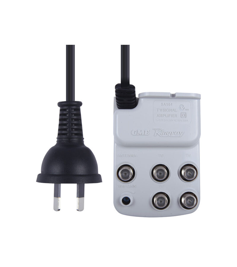 Kingray SA164F Domestic Terrestrial Splitter Amplifier 1 IN - 4 OUT