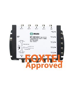 IKUSI: MT-5W10DC 5-Wire Distribution System 4x SAT / 1x TER Single Coupler / TAP 10dB