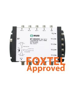 IKUSI: MT-5W20DC 5-Wire Distribution System 4x SAT / 1x TER Single Coupler / TAP 20dB