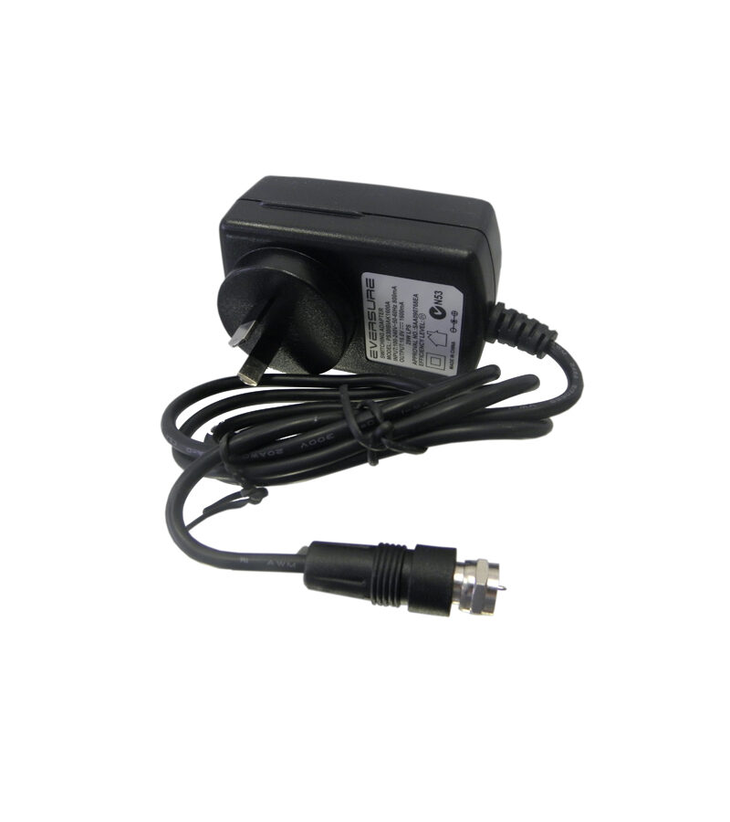 Power Supply – Plug Pack 3PinAU 240AC to 18VDC 1600mA (1.6A) with F-Type Plug (Male) Connector