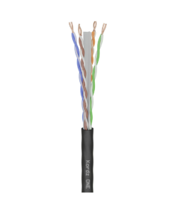KORDZ ONE - CAT6 U/UTP Bulk Network Cable - LSZH - Black - 305.0m
