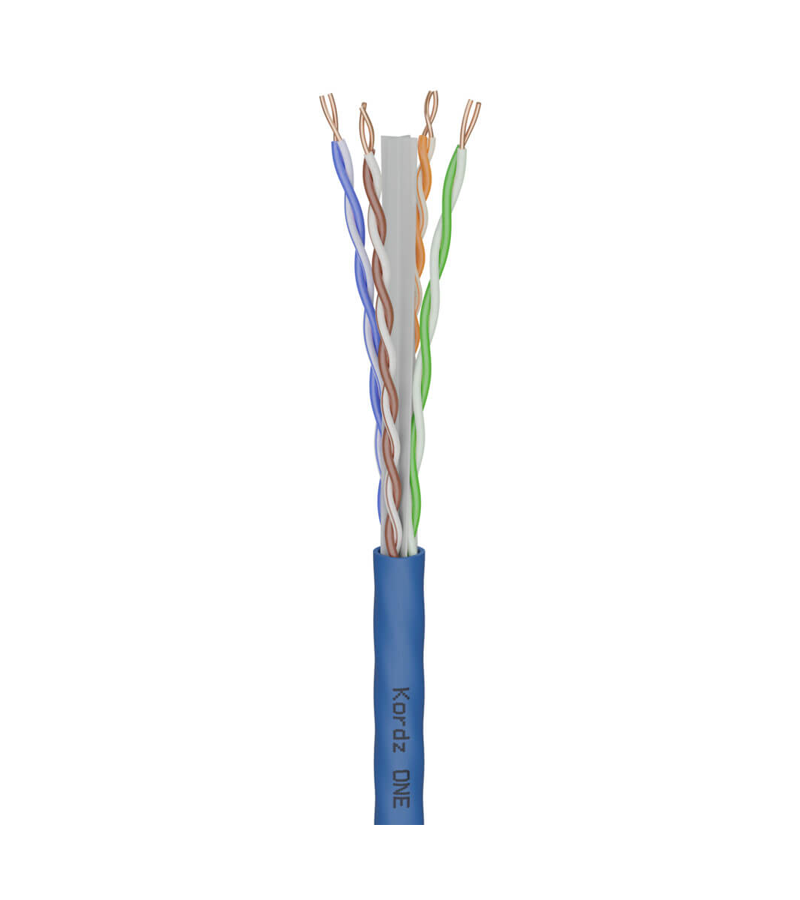 KORDZ ONE K13002 - CAT6 U/UTP Network Cable - LSZH - Blue - 305m