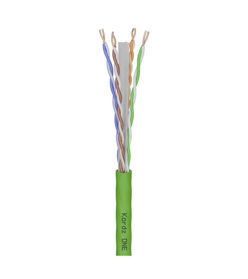 KORDZ ONE K13002 - CAT6 U/UTP Network Cable - LSZH - Green - 305m