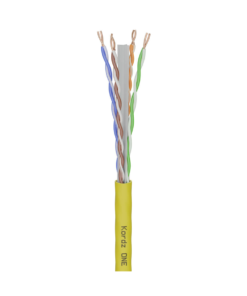 KORDZ ONE - CAT6 U/UTP Bulk Network Cable - LSZH - Yellow - 305.0m