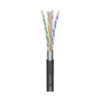 KORDZ ONE K13602 - CAT6A F/UTP Network Cable - LSZH - Black - 305m