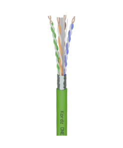 KORDZ ONE - CAT6A F/UTP Bulk Network Cable - LSZH - PVC Free - Green - 305.0m Spool