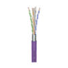 KORDZ ONE - CAT6A F/UTP Bulk Network Cable - LSZH - PVC Free - Purple - 305.0m Spool