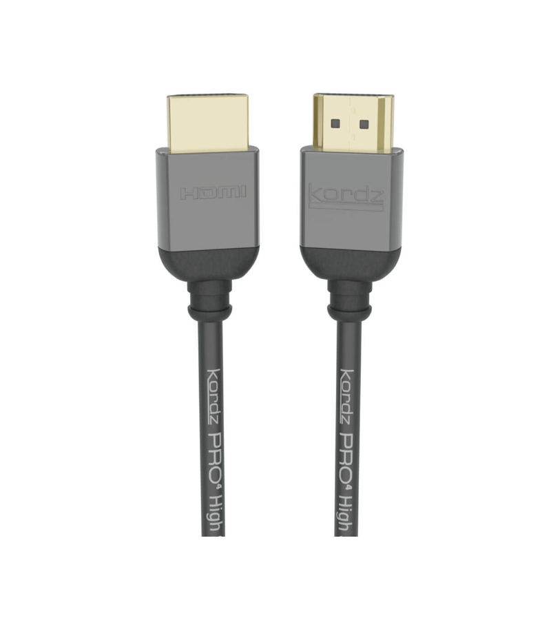 KORDZ PRO4 - 48Gbps 8K Passive High Speed HDMI Cable - 0.5-9m